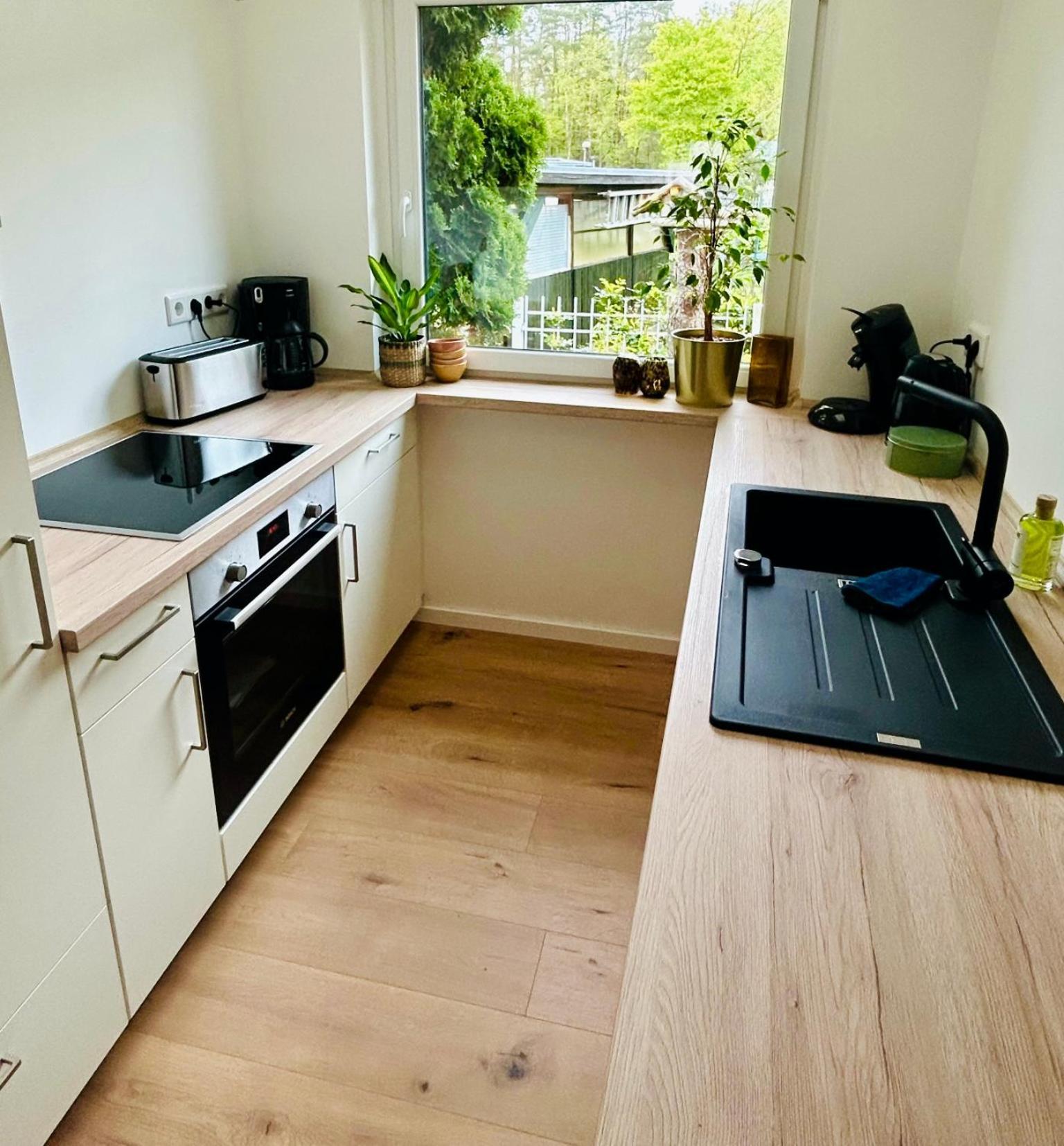 Feelslikehome - Reihenhaus Zwischen Hamburg Und Heide Mit Garten&Garage Neu Wulmstorf Bagian luar foto